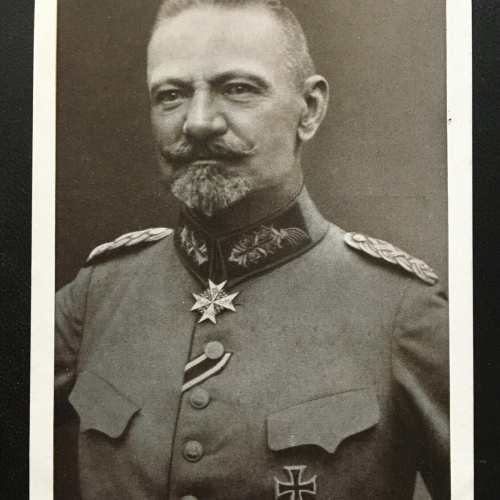 General d. Artillerie v. Gallwitz - Porträt Soldaten Militär Krieg 400622 TH SH1