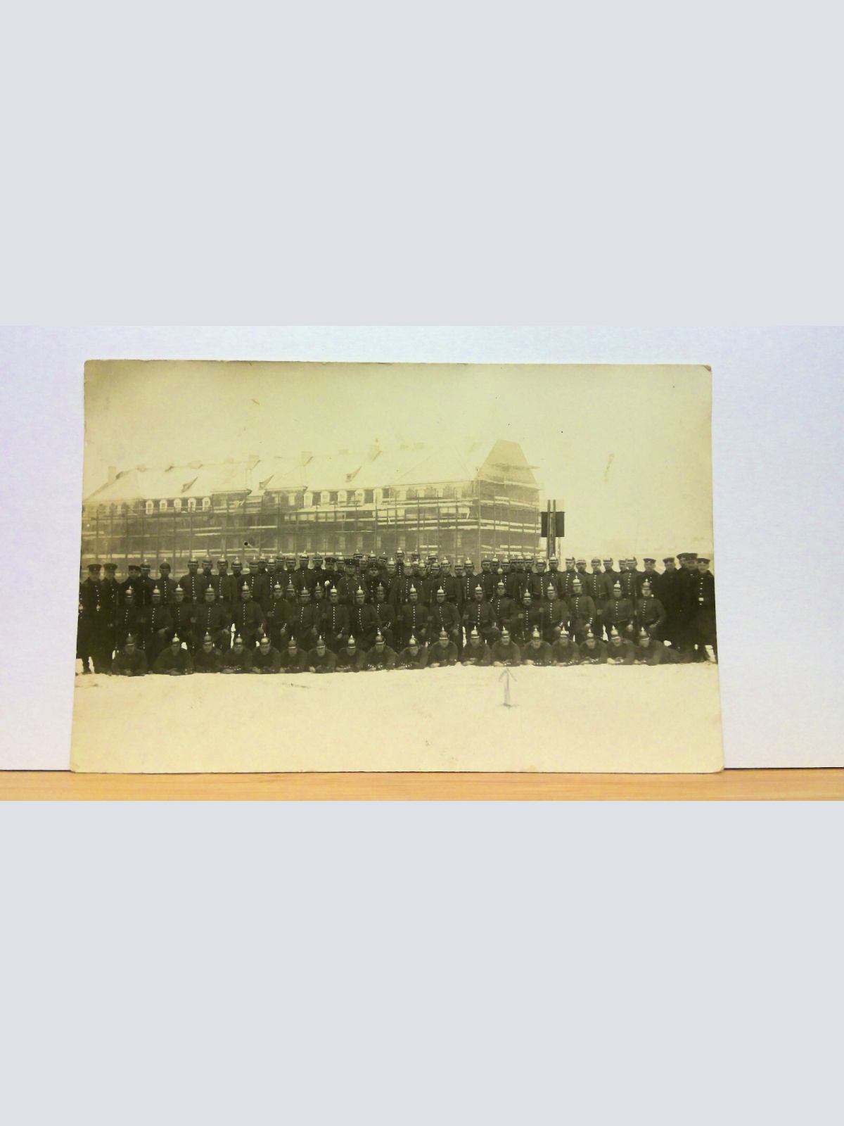 I. WK Deutsche Soldaten Großes Gruppenbild Pickelhaube JWS 50136