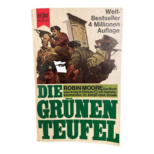 708 Robin Moore DIE GRÜNEN TEUFEL GUTER ZUSTAND TATSACHENROMAN