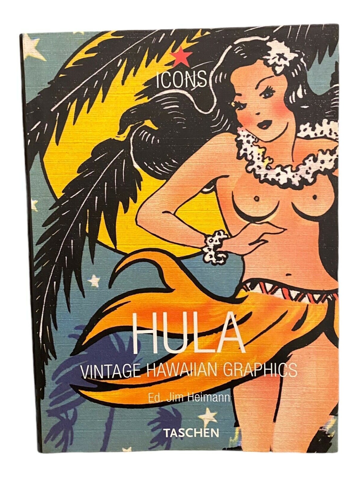 1038 HULA vintage Hawaiian graphics IMAGE OF THE HULA Girl