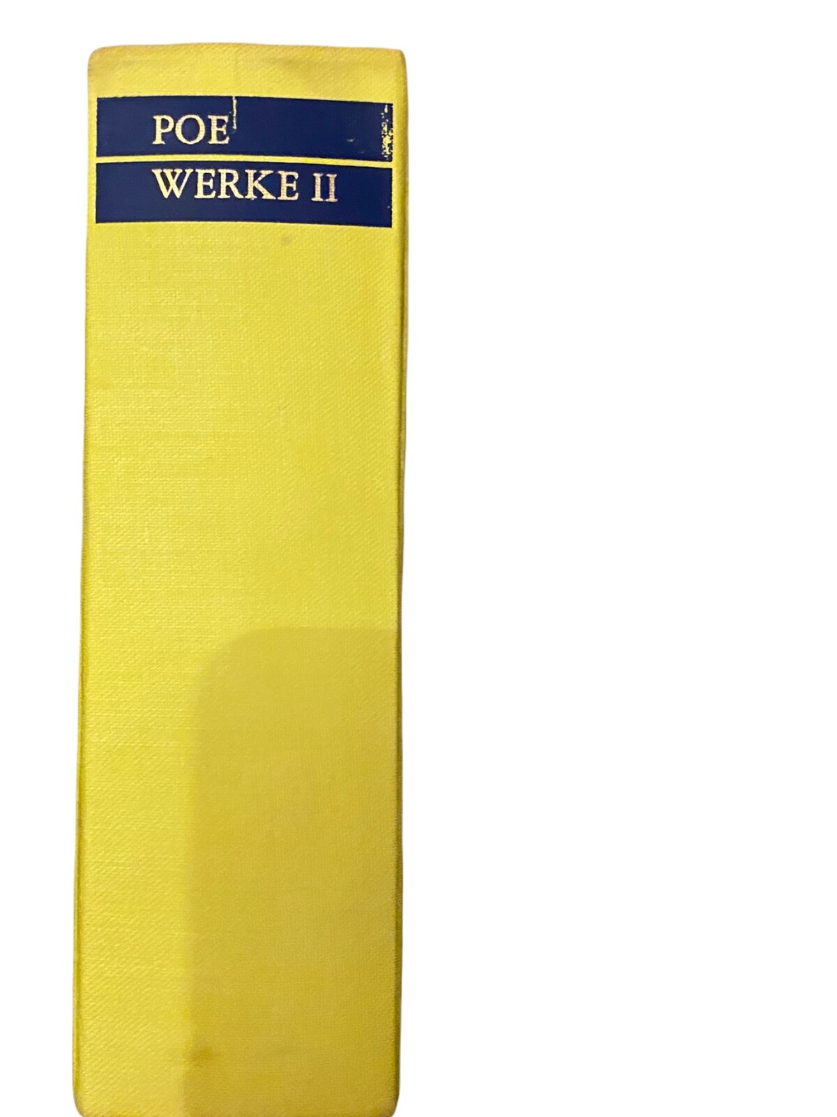 1092 Kuno Schuhmann und Hans Dieter Müller EDGAR ALLAN POE WERKE II