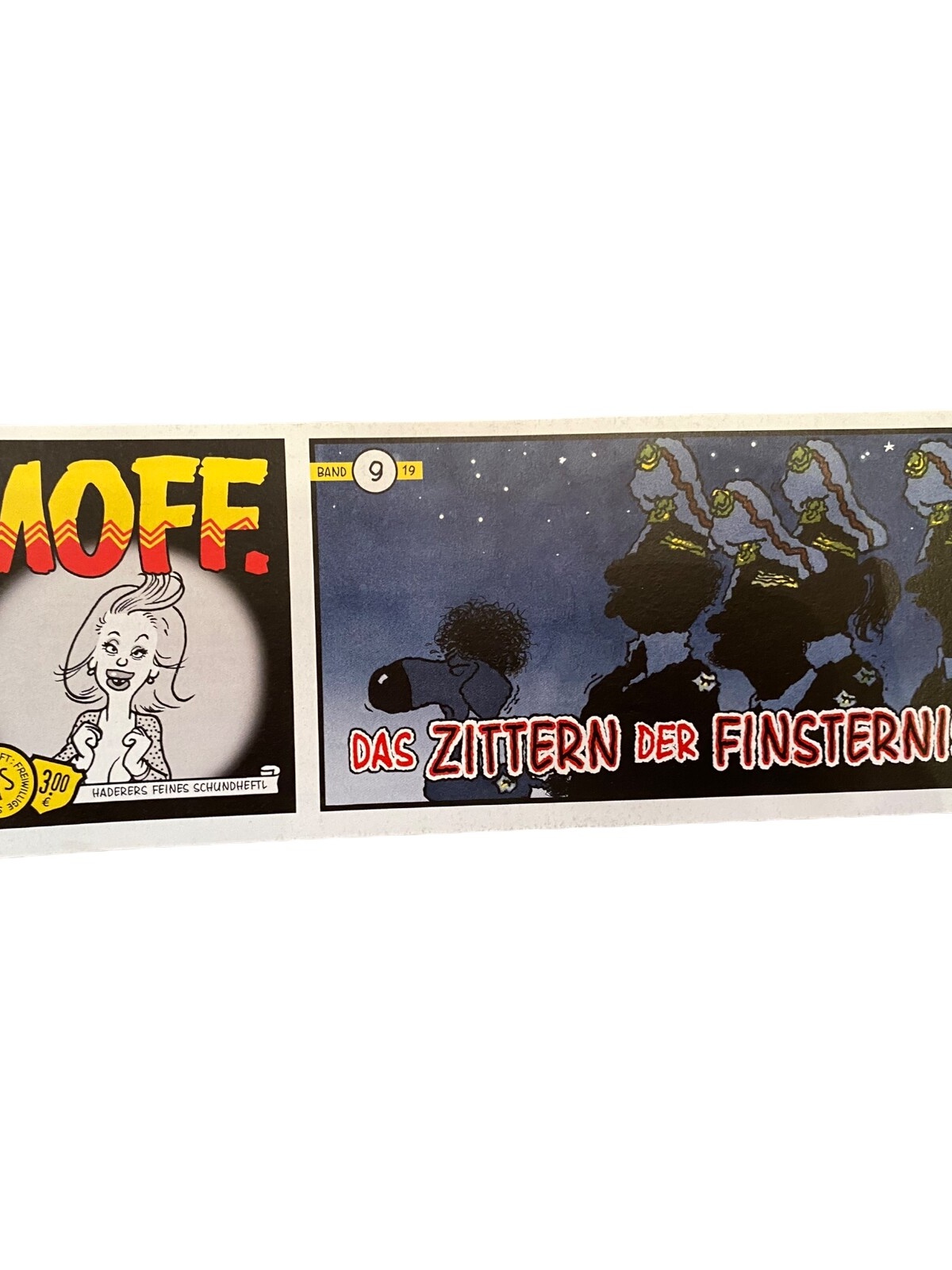 1208 Scherz & Schund Fabrik MOFF. DAS ZITTERN DER FINSTERNIS Band 9