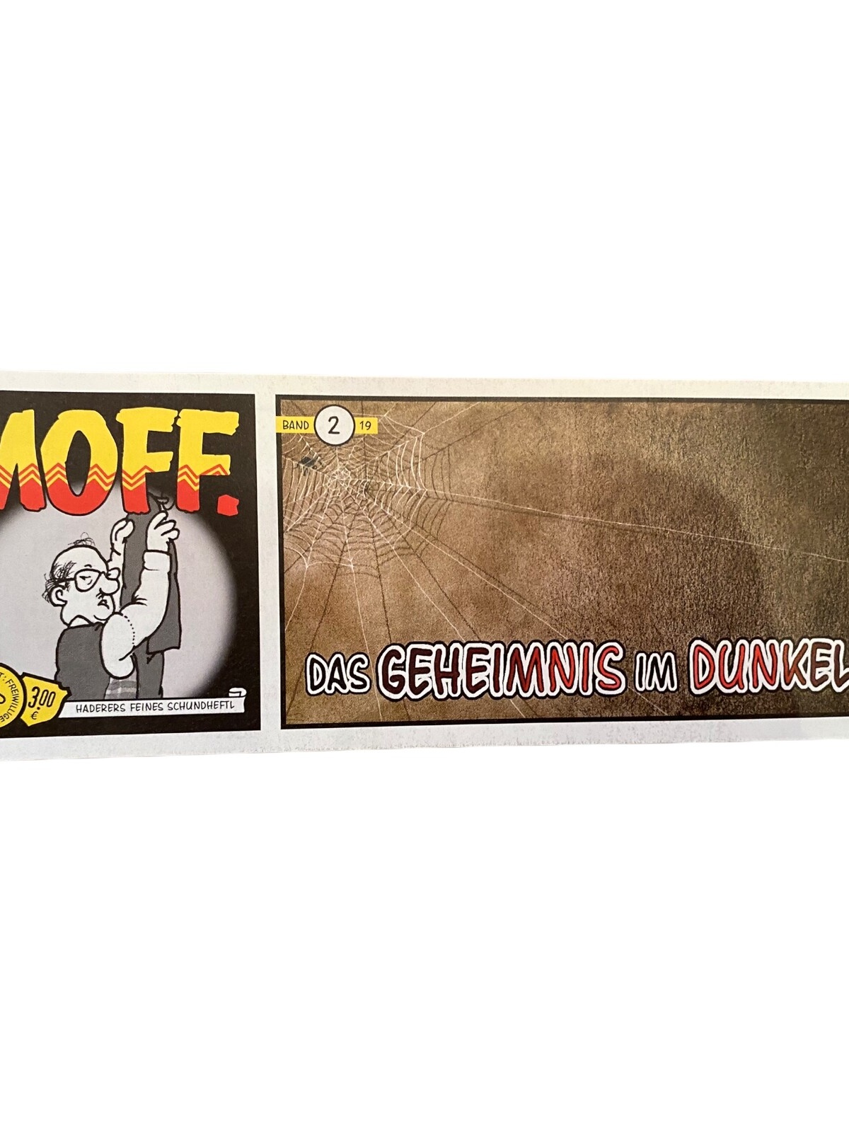 1201 Scherz & Schund Fabrik MOFF. DAS GEHEIMNIS IM DUNKELN Band 2