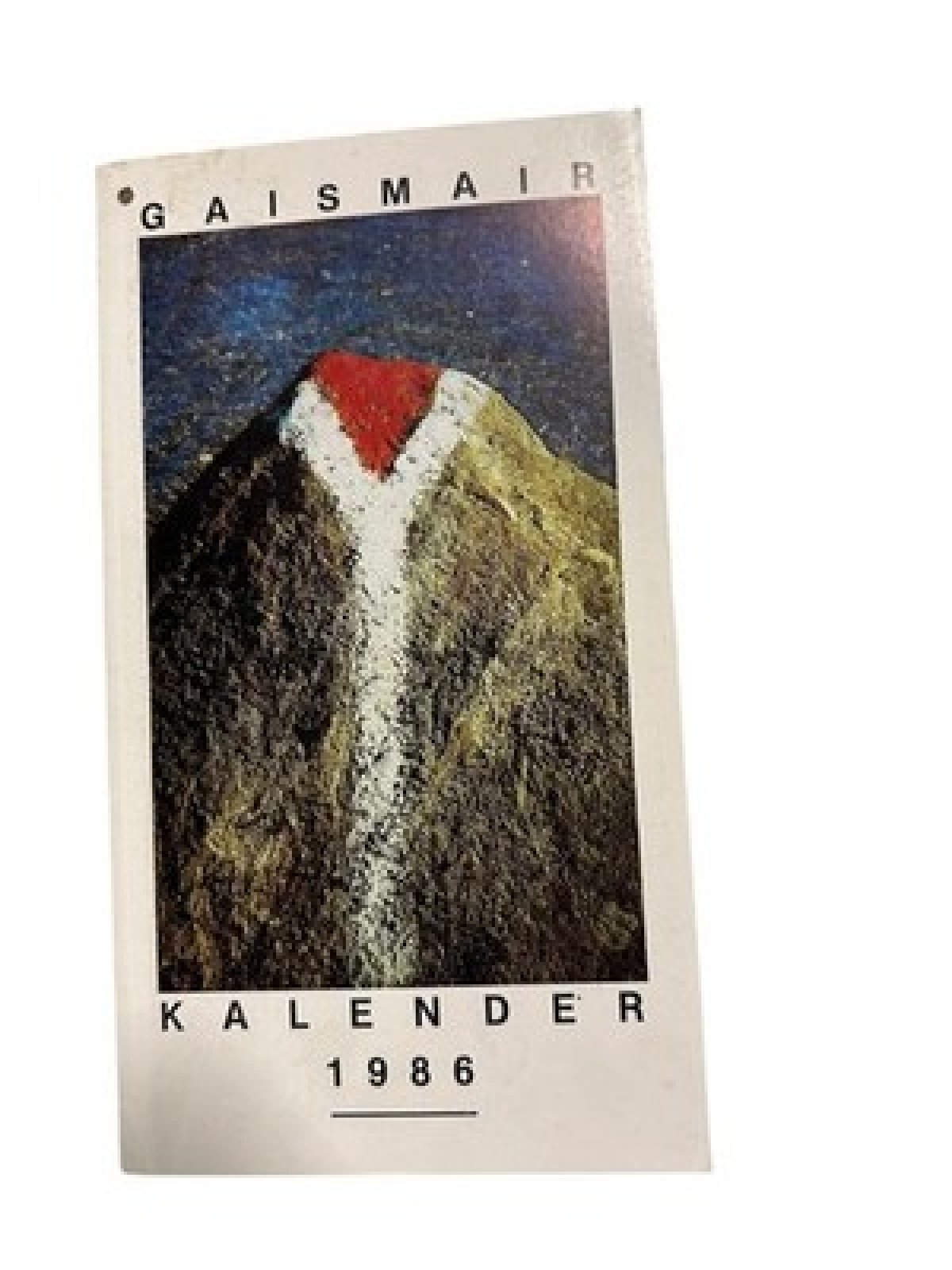 GAISMAIR-KALENDER 1983-1986 Jahresübersicht, Notizkalender +Abb 4 Bde