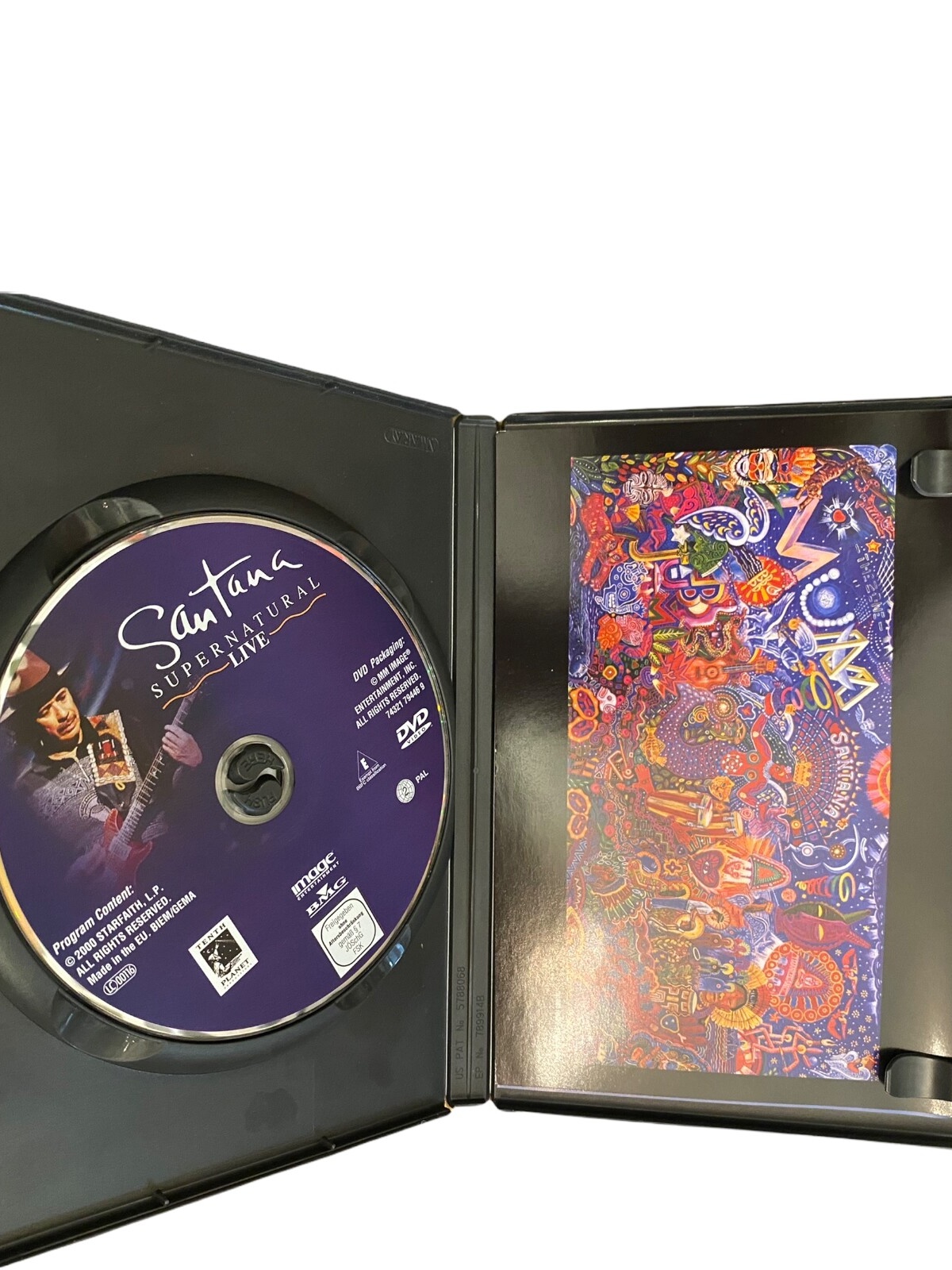 1512 Image Entertainment SUPERNATURAL LIVE - SANTANA HC