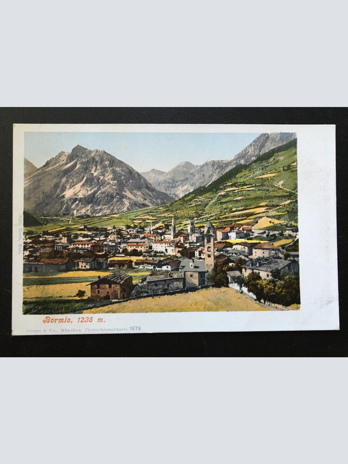 Bormio - Blick auf Ort - Lombardei Italien 400695 TH A