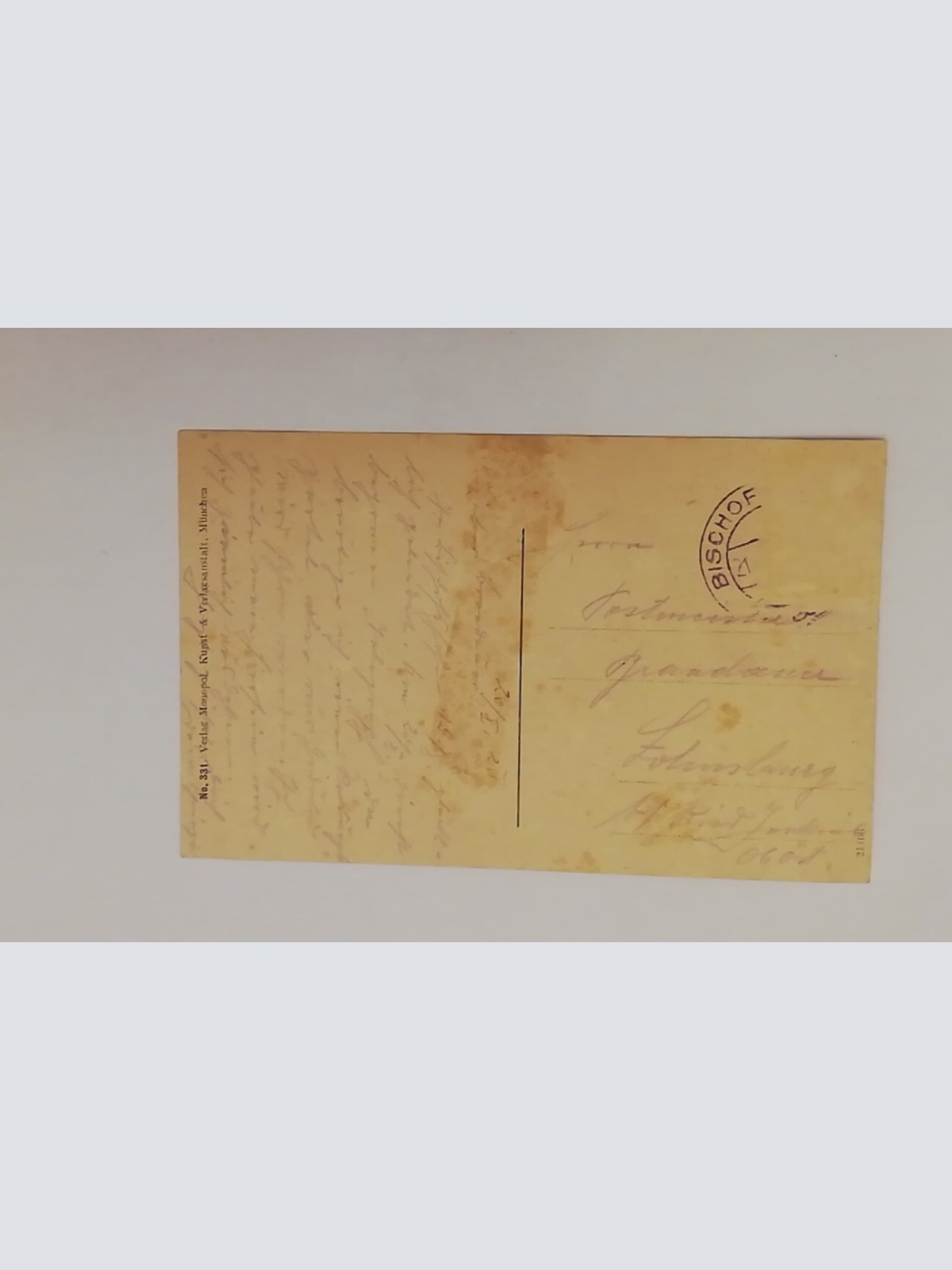 Salzburg Bischofshofen Hochkönig Kirche Berg Wald Schienen 600703A tl