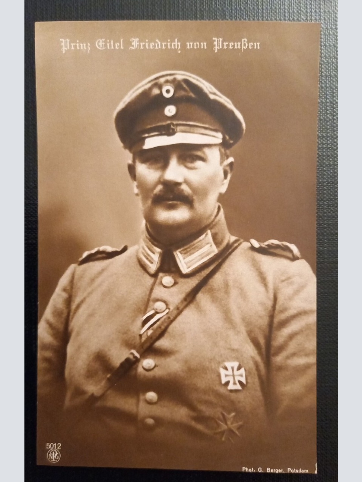 Prinz Eitel Friedrich von Preußen Abzeichen Orden Gad 50122 SH1