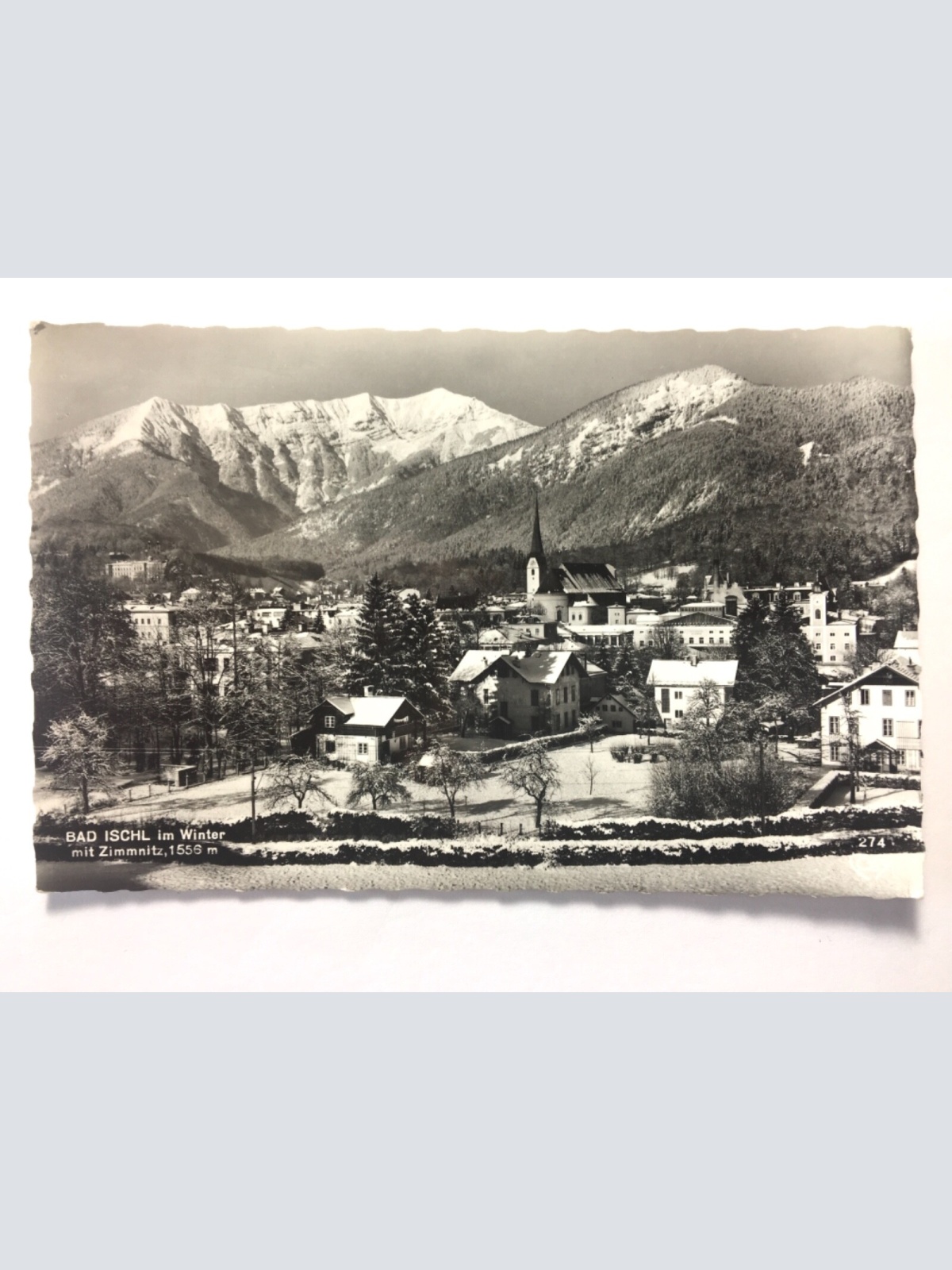 Bad Ischl im Winter - Zimmnitz 40147 TH