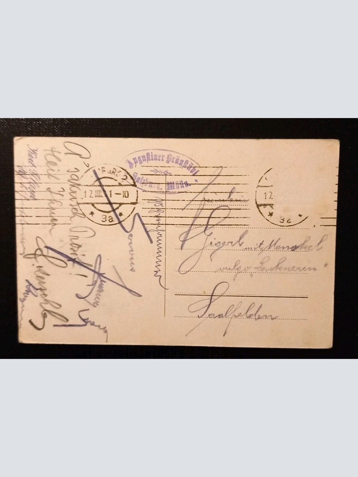 Augustiner Bräustübl Salzburg Bier und Radi Mülln Gr 8329 A