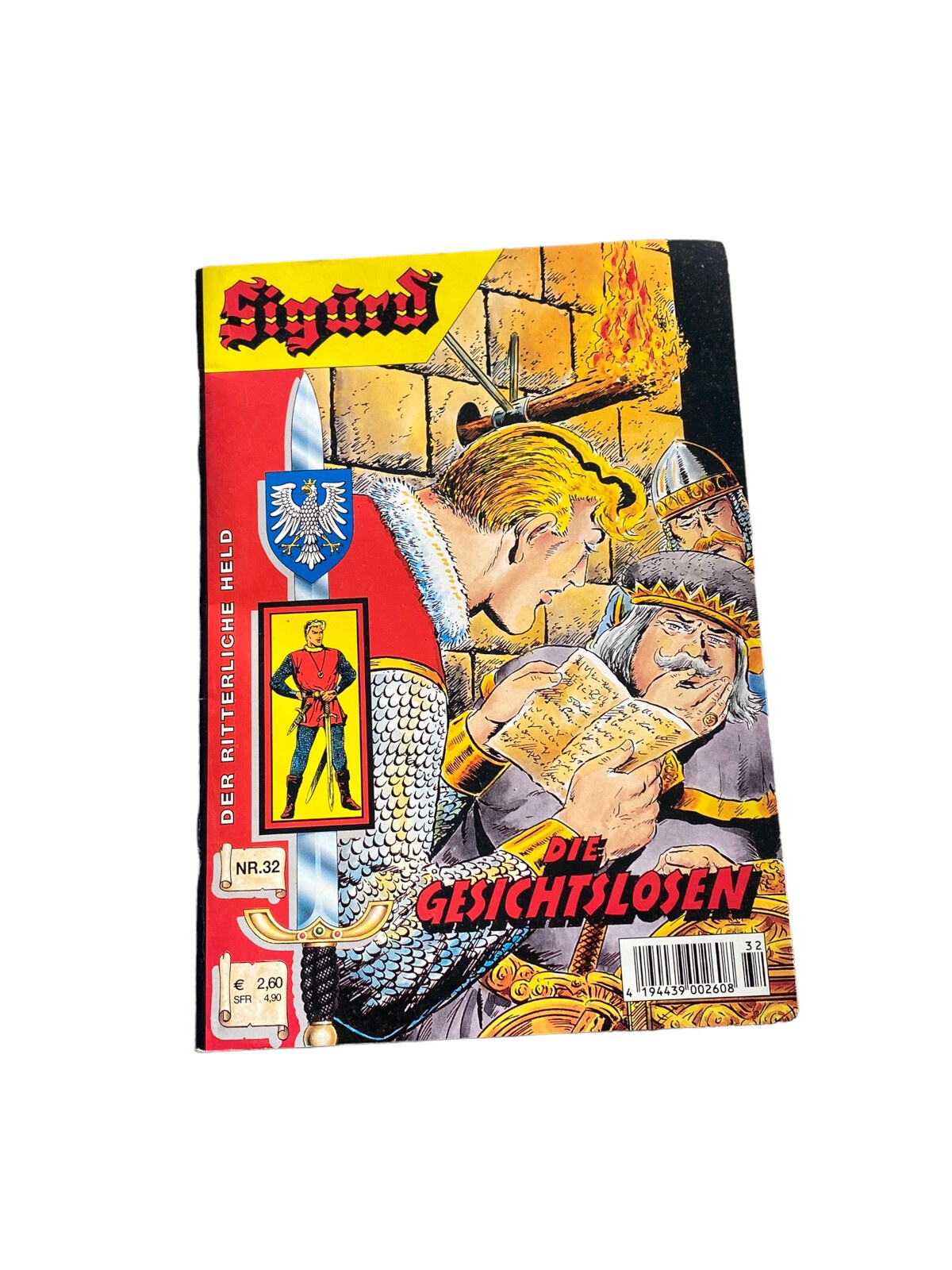 Norbert Hethke Verlag SIGURD NR. 32 (DIE GESICHTSLOSEN) +Abb