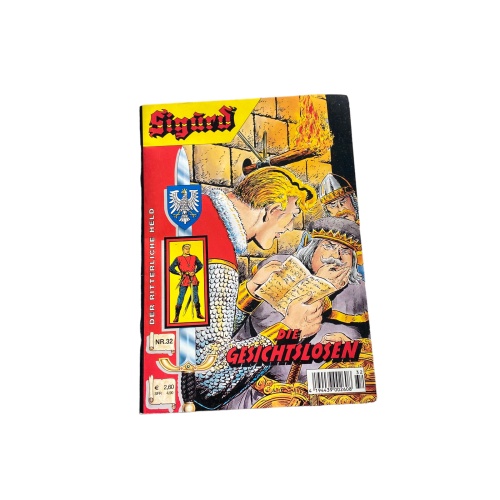 Norbert Hethke Verlag SIGURD NR. 32 (DIE GESICHTSLOSEN) +Abb