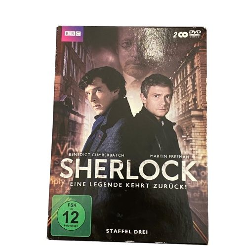 3874 SHERLOCK: EINE LEGENDE KEHRT ZURÜCK! (STAFFEL 3, 2 DVDS)