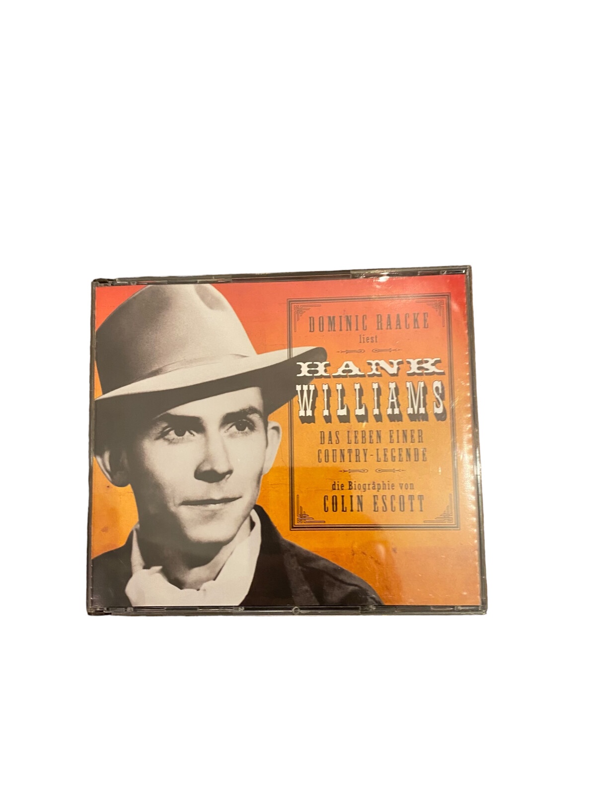 3948RAACKE LIEST H WILLIAMS D LEBEN EINER COUNTRYLEGENDE D BIOGR. V ESCOTT 4CDS