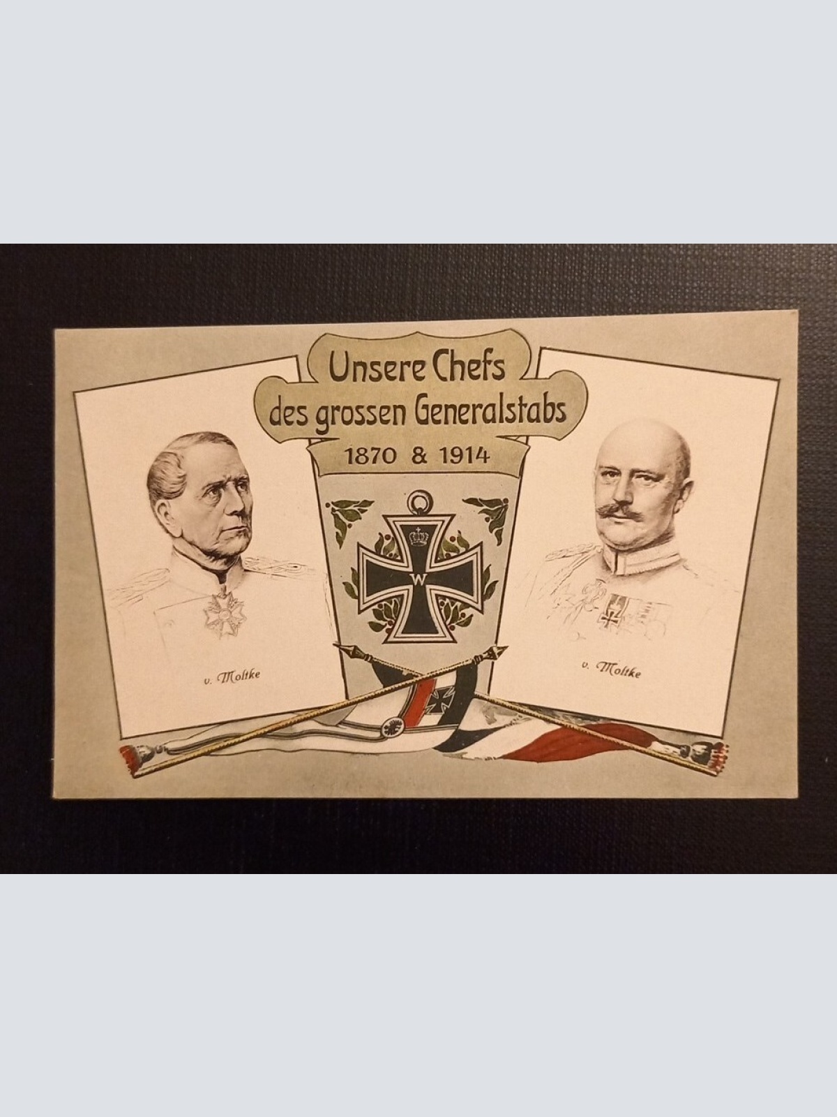 Unsere Chefs Des Grossen Generalstabs 1870 & 1914 Moltke Ga 50362 SH1