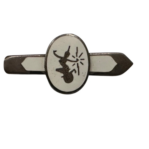 Made in Siam Brosche Email 5 x 2.5 cm um 1920/30 P2