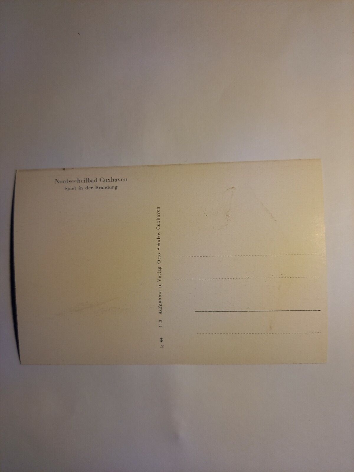 Nordseebad Cuxhaven 40013 GR