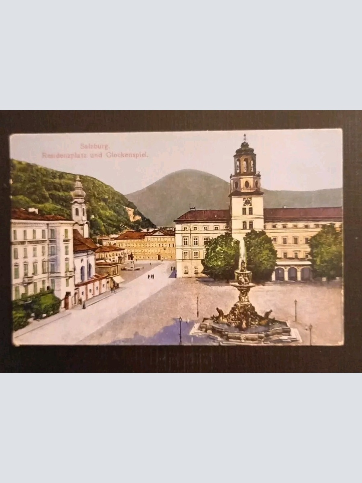 Salzburg Residenzplatz Und Glockenspiel 730082 gr I