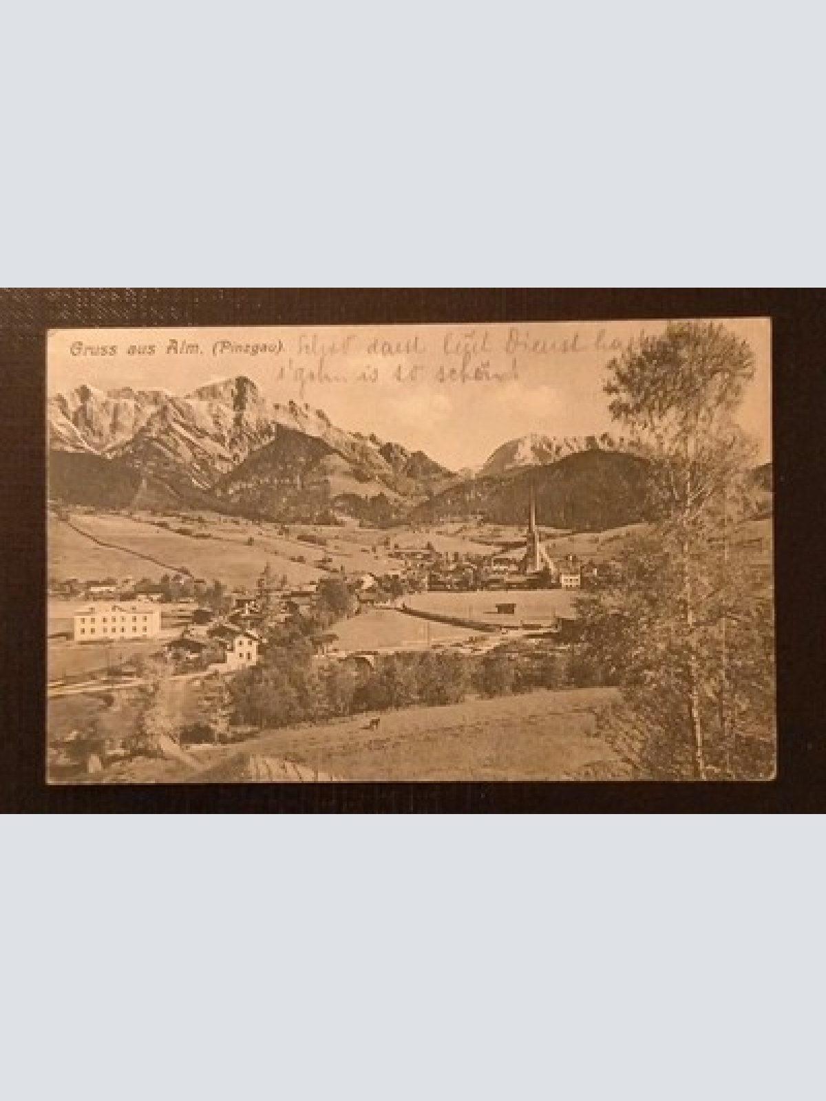 Saalfelden Alm Pinzgau Salzburg  Pinzgau Gr 8323 J