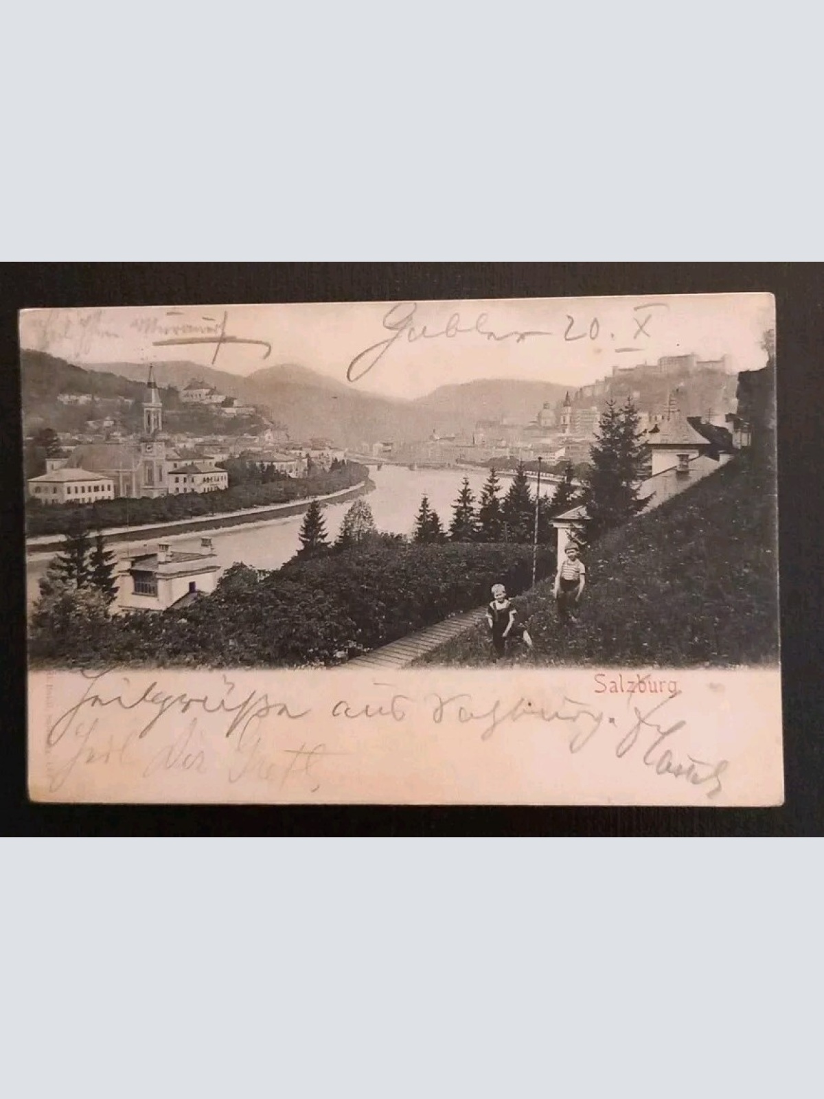 Salzburg Evangelische Kirche Kinder 165655 gr I