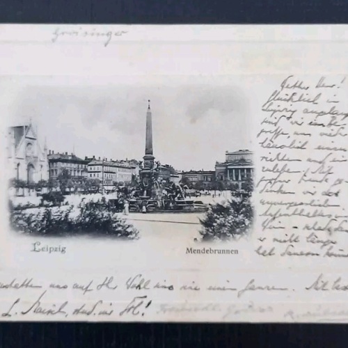 Leipzig Mendebrunnen 42415 gr I