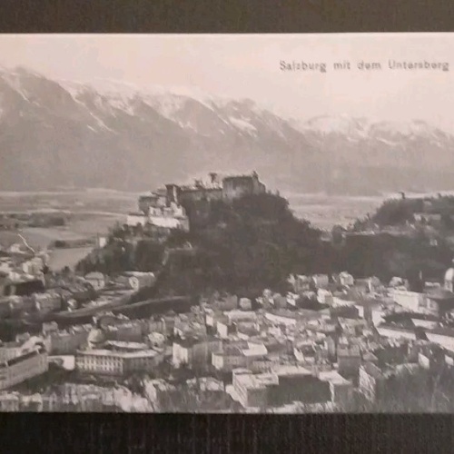 Salzburg Mit Untersberg 38010 gr I