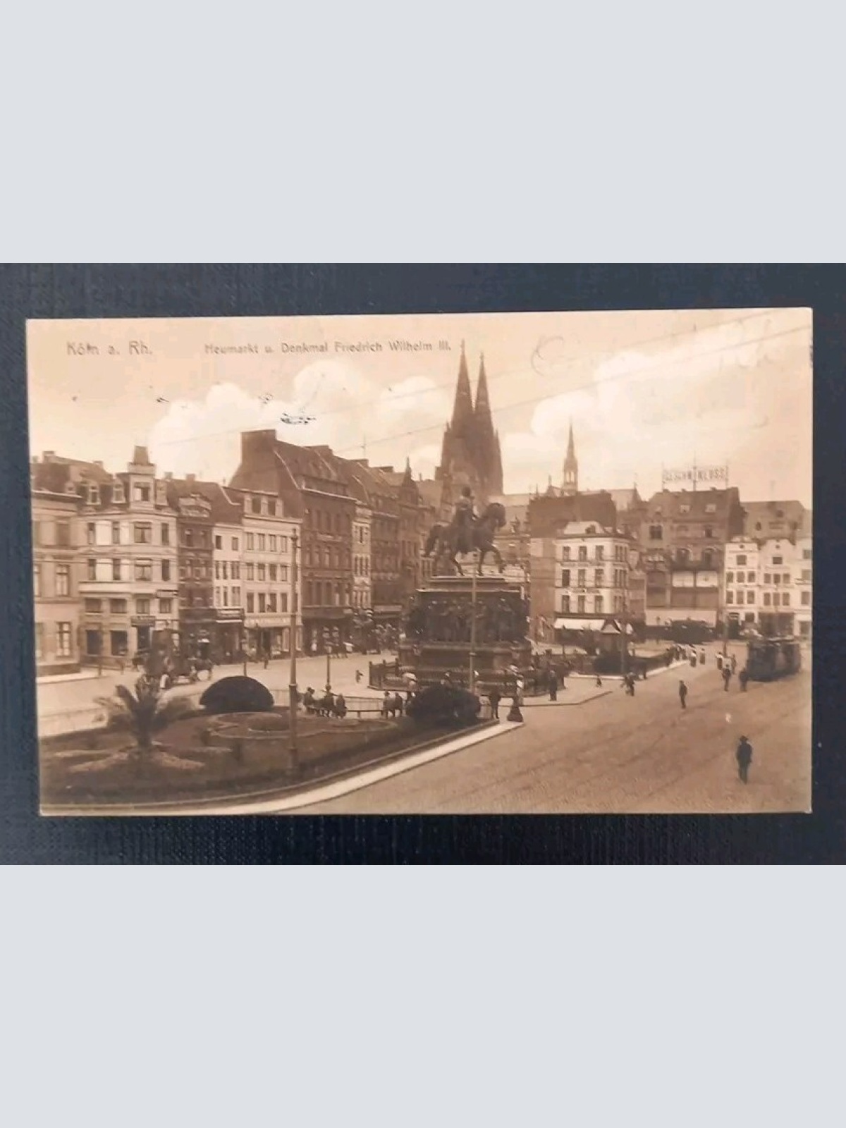 Köln Am Rhein Denkmal Friedrich Wilhelm III 110110 gr I