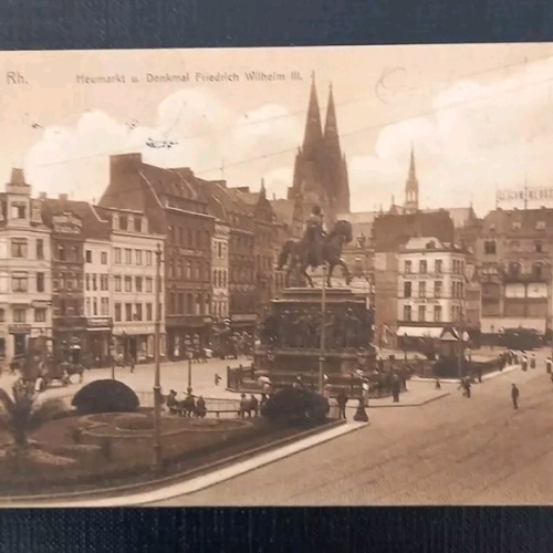 Köln Am Rhein Denkmal Friedrich Wilhelm III 110110 gr I