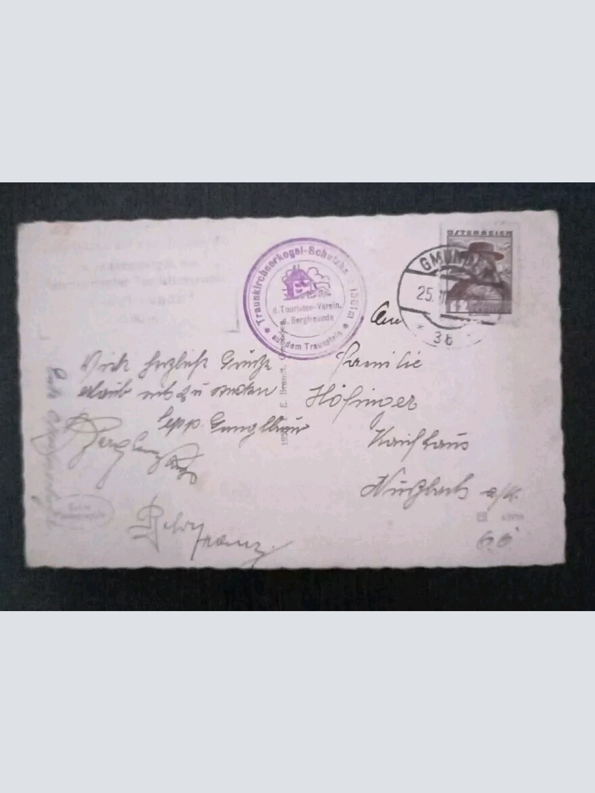 Felsentor Am Traunstein 12120 gr I