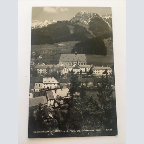 Sommerfrische Neuberg a. d. Mürz, geg. Schneealpe, Stmk 30050 RU ShST