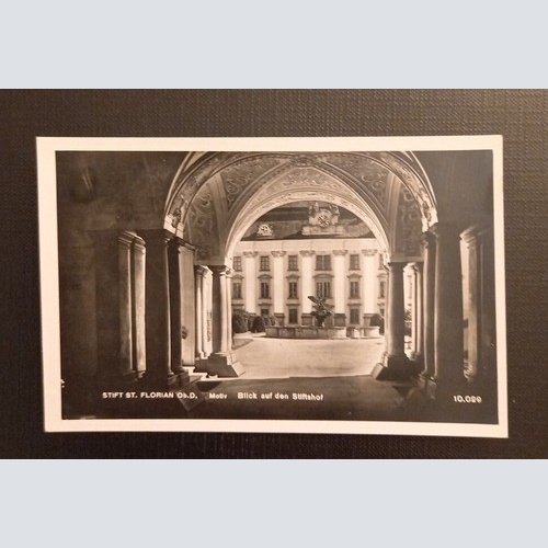 Stift St.Florian Ob.D.Blick Auf Den Stiftshof Ga B