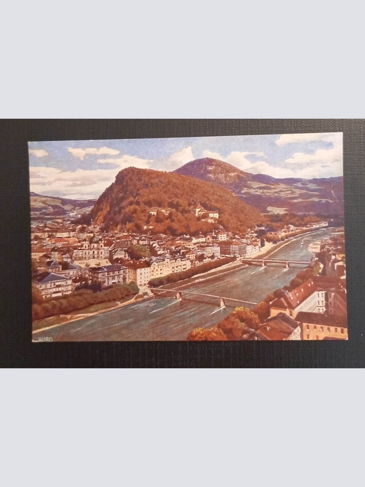 Salzburg Mit Kapuzinerberg Und Gaisberg 650102 Ga E