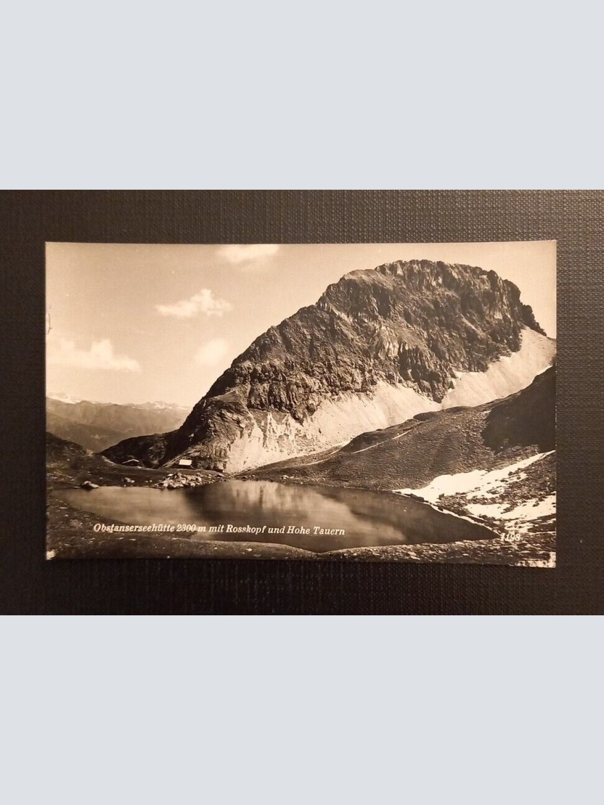 Obstanserseehütte Mit Rosskopf Und Hohe Tauern Ga B