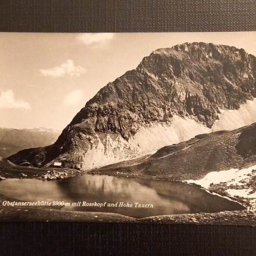 Obstanserseehütte Mit Rosskopf Und Hohe Tauern Ga B