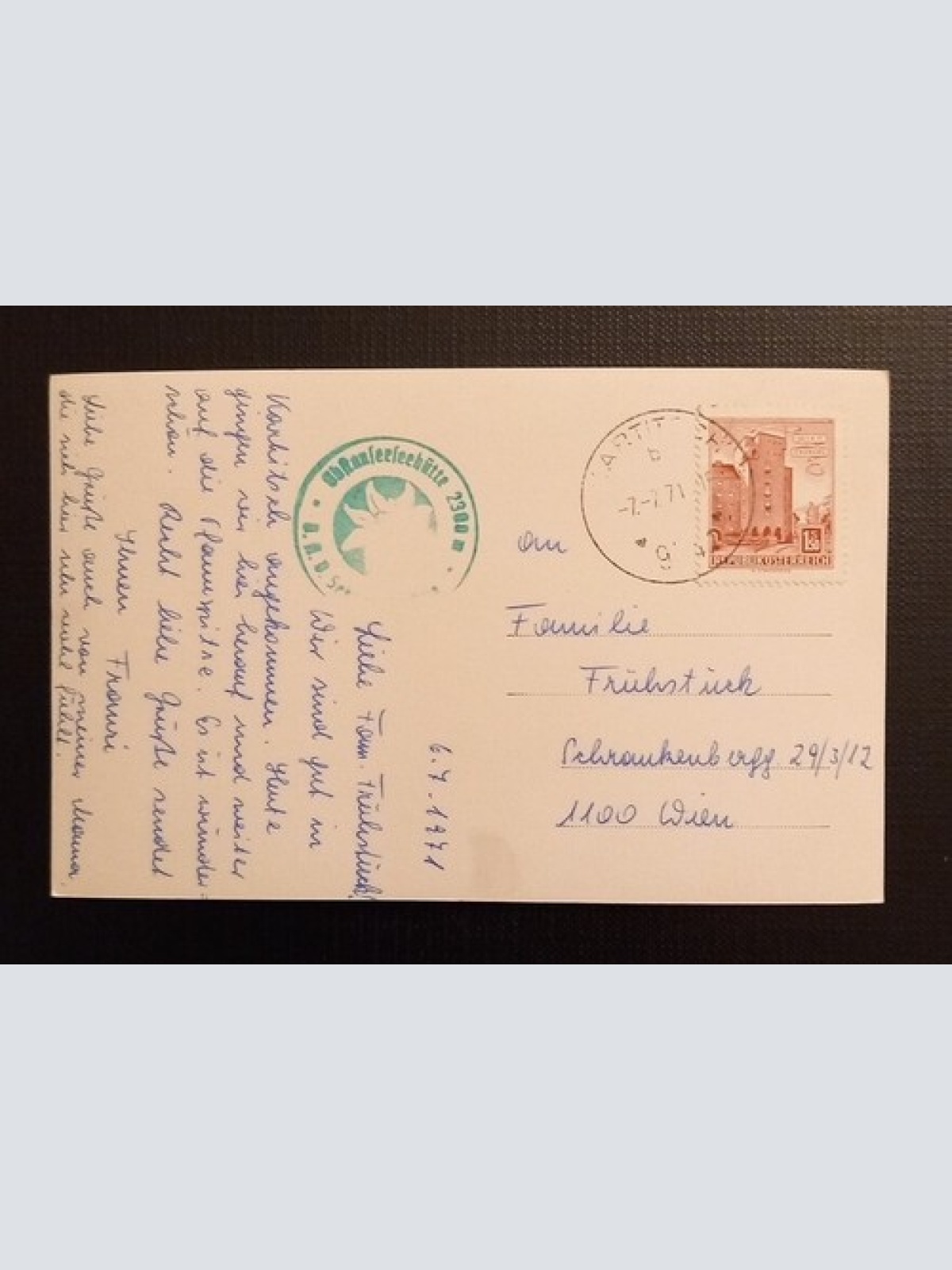 Obstanserseehütte Mit Rosskopf Und Hohe Tauern Ga B