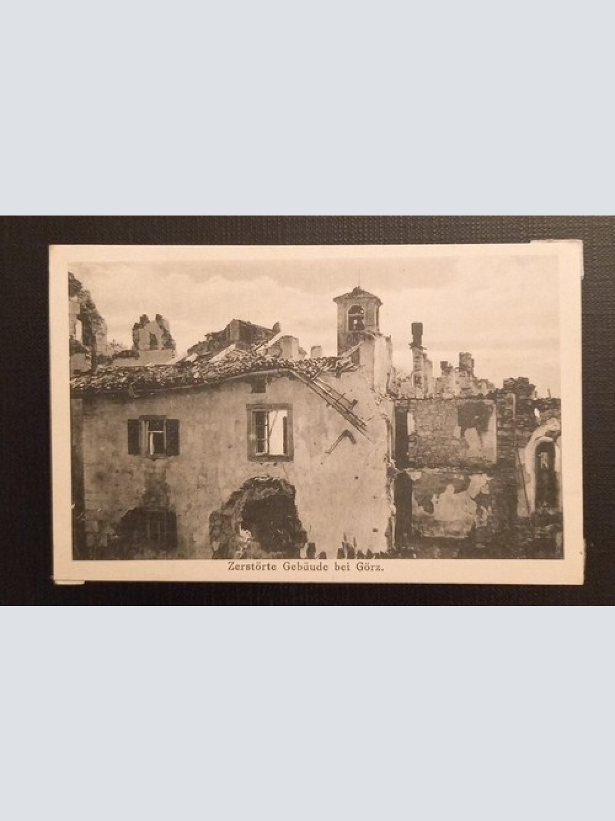 Zerstörte Gebäude Bei Görz 170060 Ga E