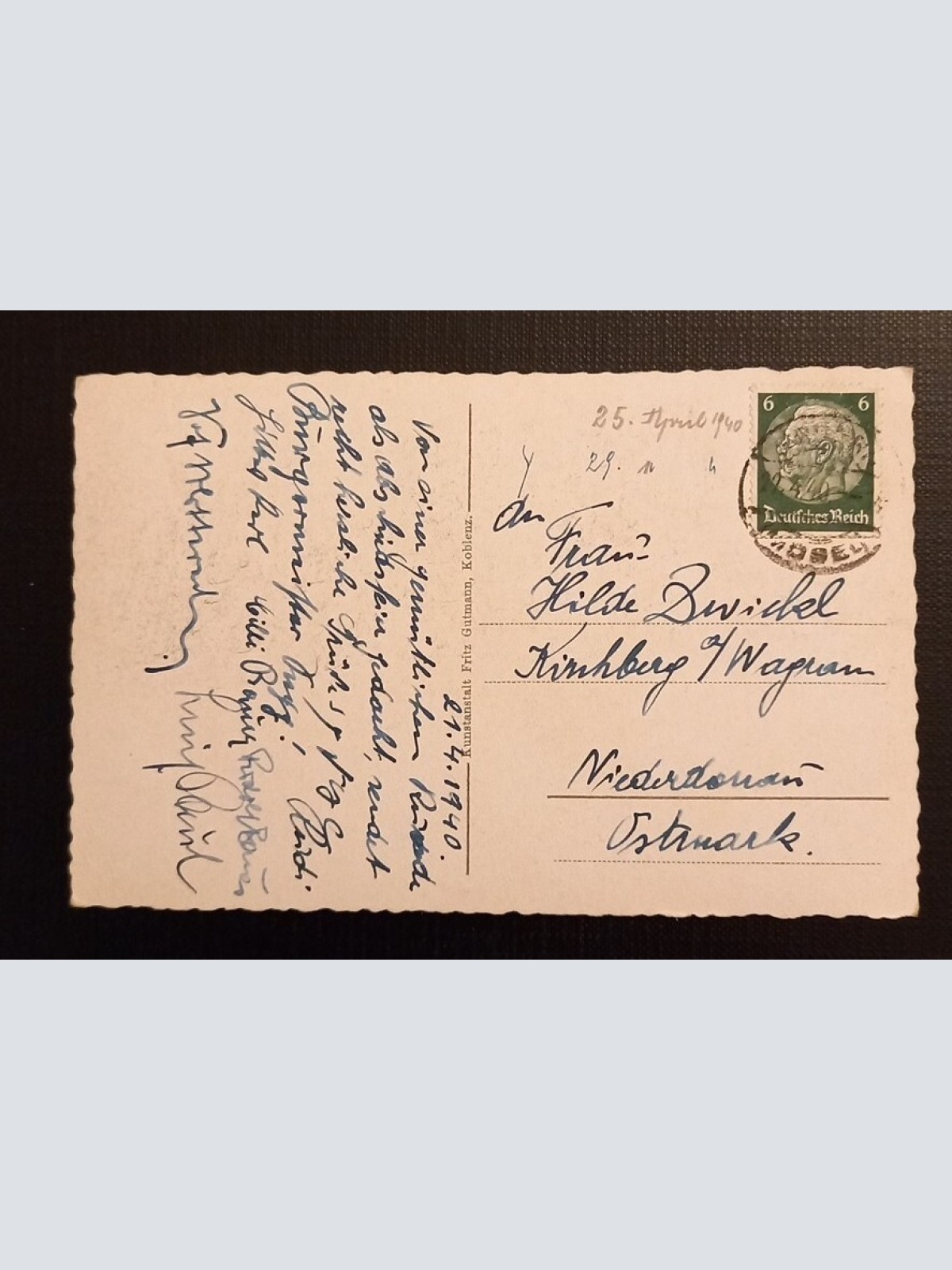 Kobern a.d.Mosel Mathiaskapelle 118014 Ga E