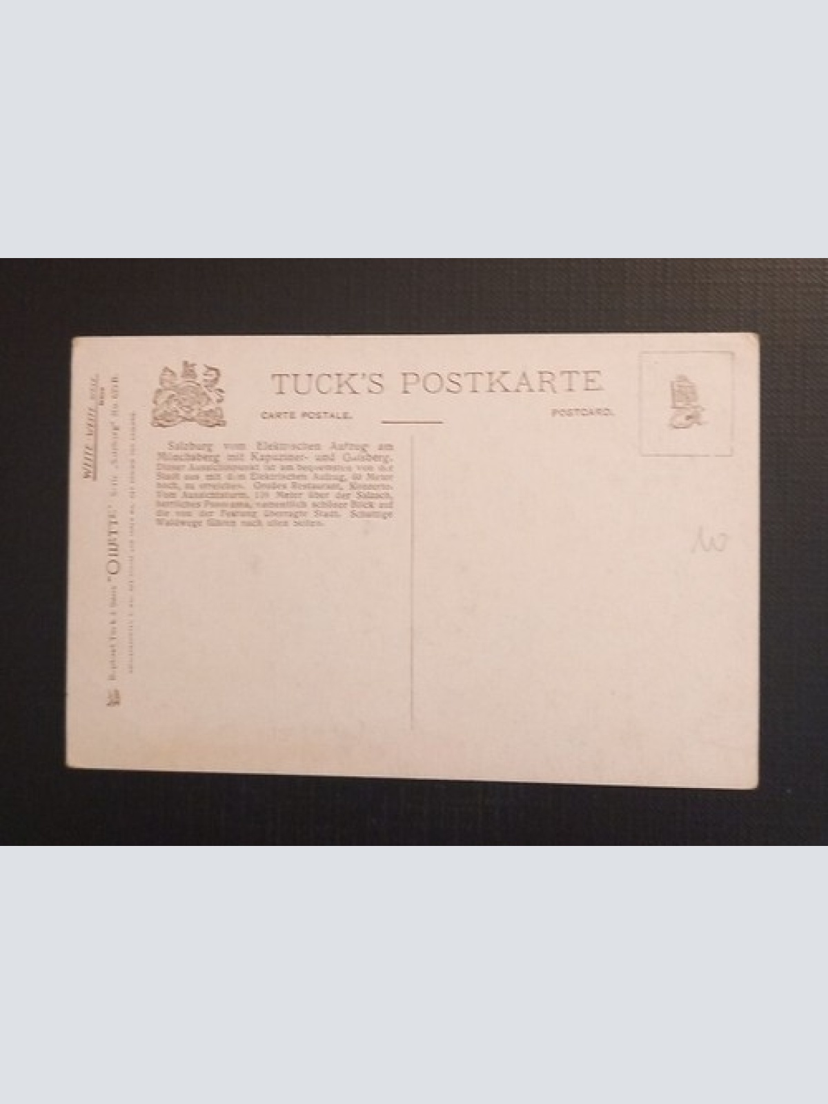 Salzburg Kapuzinerberg Und Gaisberg 650103 Ga E