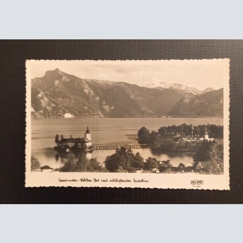 Gmunden Schloss Ort Mit Schlafender Griechin 118015 Ga E