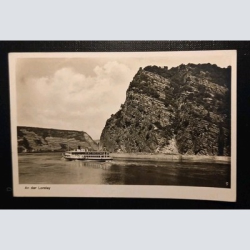An Der Loreley Schiff Fluß 26168 Gr