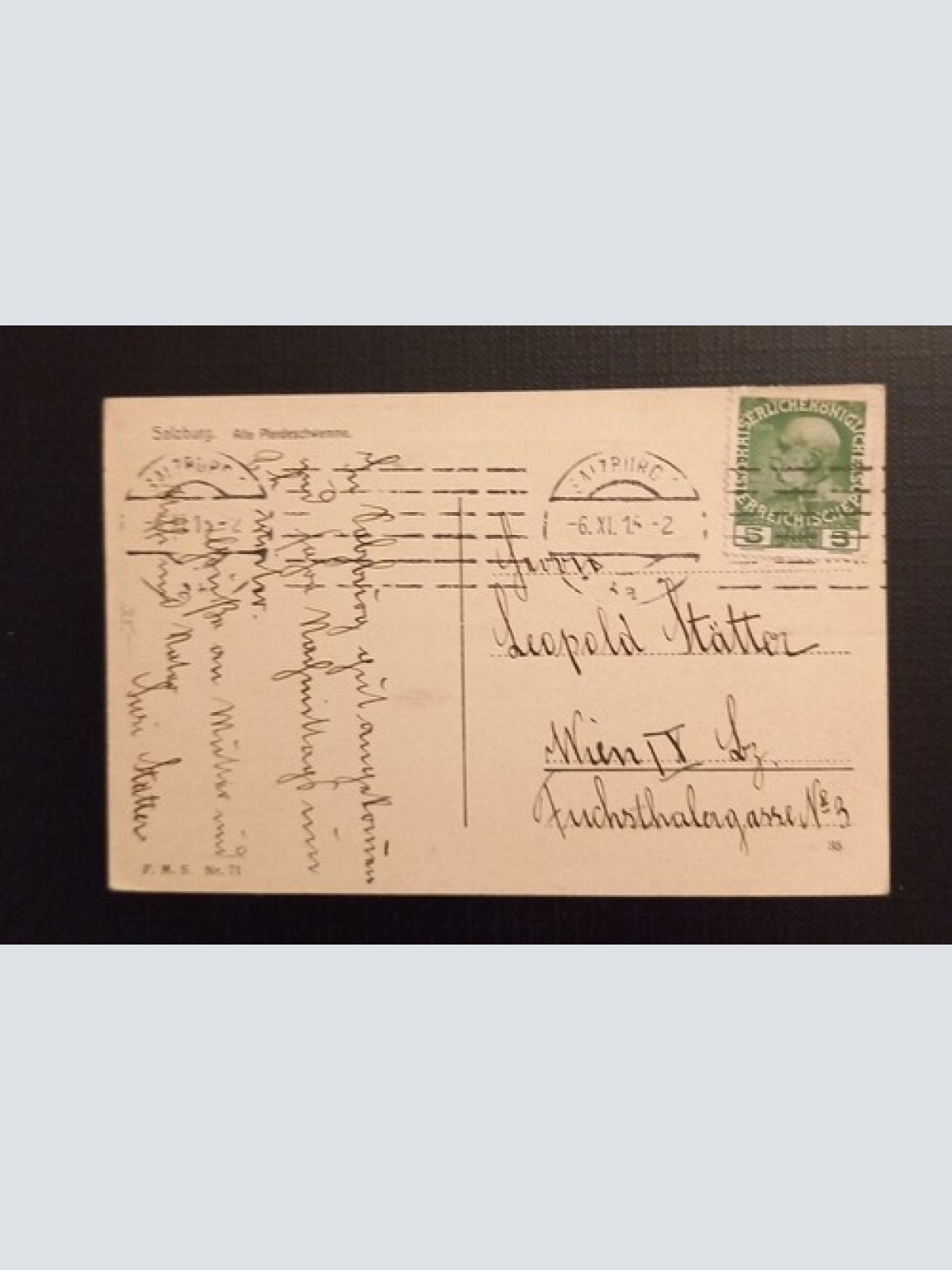 Salzburg Alte Pferdeschwemme 118054 Ga E