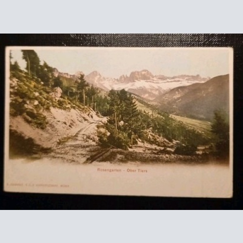 Rosengarten Ober Tiers Italien 800011 Gr