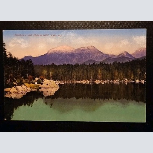 Hintersee Mit Hohen Göll Gr