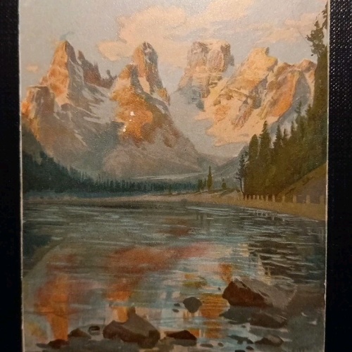 Dürrensee Mit Monte Cristallo Italien 800015 Gr