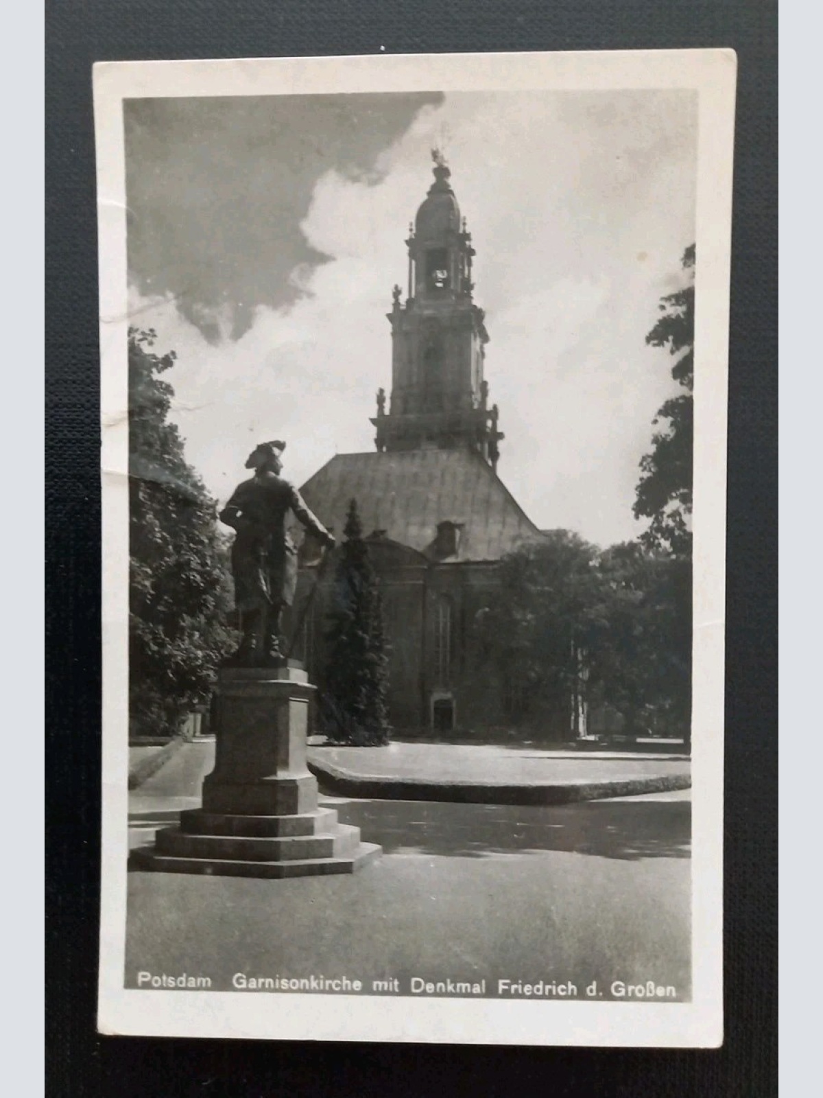 Potsdam Garnisonkirche Mit Denkmal Friedrich D.Großen 82039 Gr
