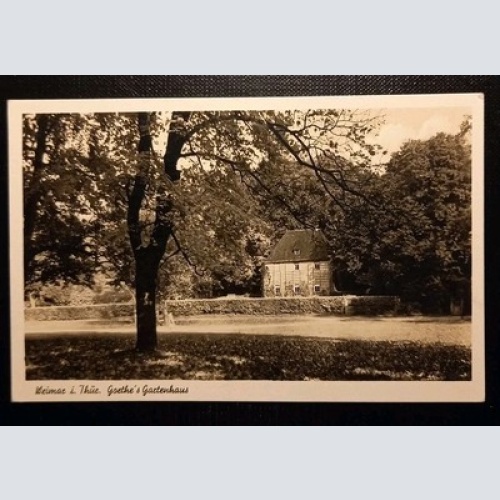 Weimar Goethes Gartenhaus Gr