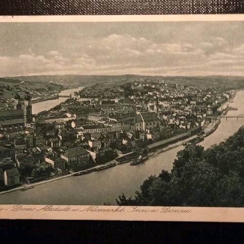 Passau Dom Altstadt Neumarkt Inn U Donau Gr