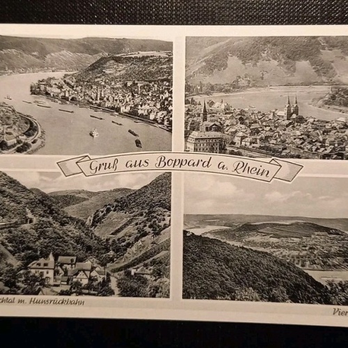 Boppard Am Rhein Mühlbachtal Mit Hausrückbahn Vierseenblick 4006491 Gr