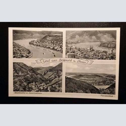 Boppard Am Rhein Mühlbachtal Mit Hausrückbahn Vierseenblick 4006491 Gr