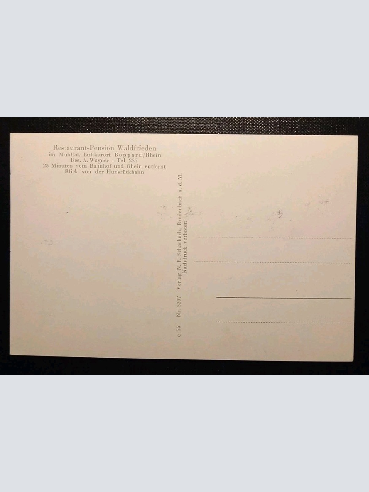 Boppard Am Rhein Restaurant Pension Waldfrieden 4006461 Gr